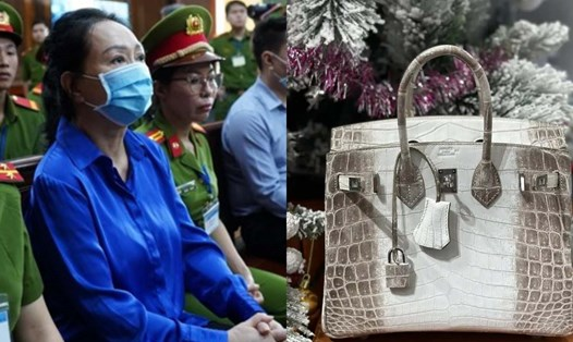 Tòa đang tuyên án: Tiếp tục kê biên thu giữ 2 túi Hermes da cá sấu bạch tạng của bà Trương Mỹ Lan