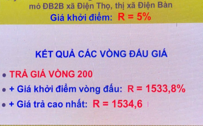 Mỏ cát giá khởi điểm 1,2 tỷ đấu giá đến 360 tỷ. Bất thường chỗ nào?