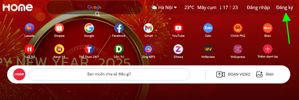 Hướng dẫn cập nhật thông tin và xác thực tài khoản trên Home.vn qua SMS OTP