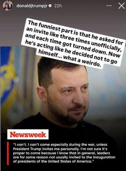 Zelensky cầu xin được mời dự lễ nhậm chức của Donald Trump tuần tới