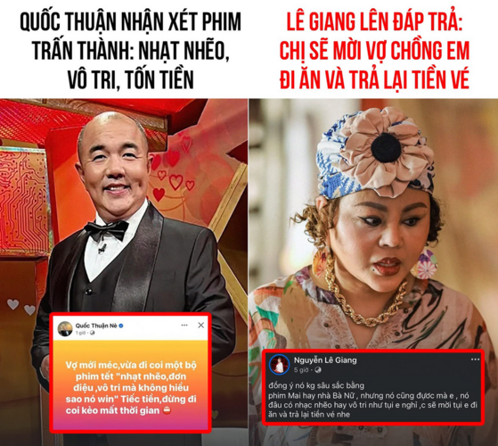 Biến căng khi chê phim Tết Trấn Thành!