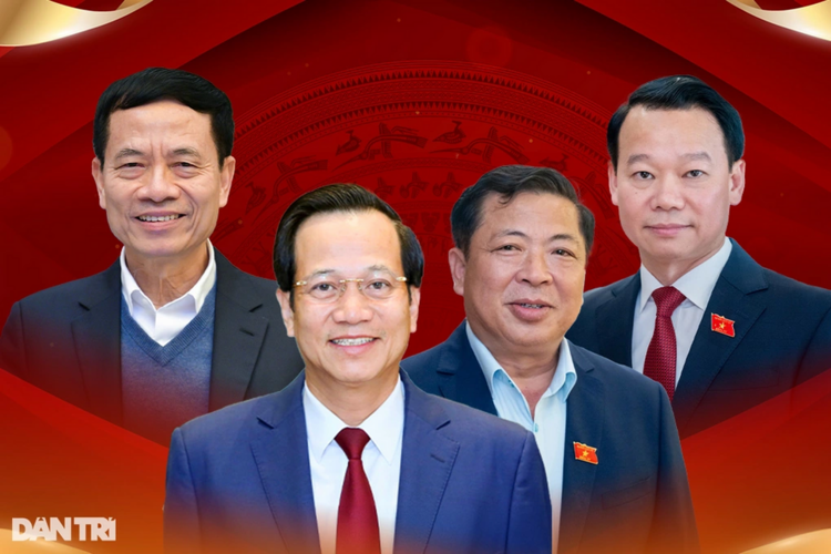 Quốc hội phê chuẩn bổ nhiệm bộ trưởng 4 bộ mới