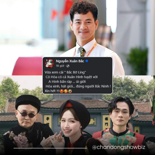 Thơ phú tung giời khen Bắc Bling của Hoà Minzy