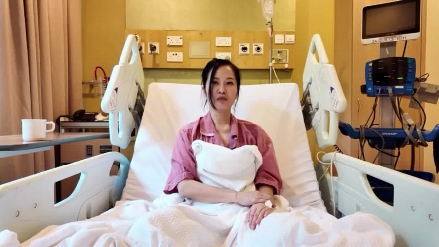Ca sĩ Bống - Hồng Nhung không giấu chuyện xạ trị 3 lần chữa bệnh nữa