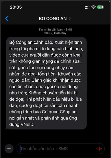 Bộ Công an cảnh báo người dân về một loại lừa đảo trực tuyến nguy hiểm