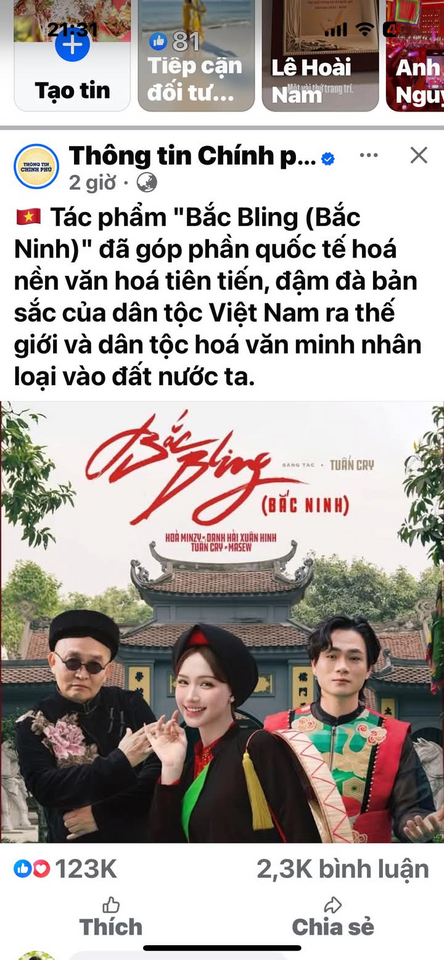 Thủ tướng Phạm Minh Chính khen Bắc Bling và hỏi Hoà Minzy mấy triệu view rồi?
