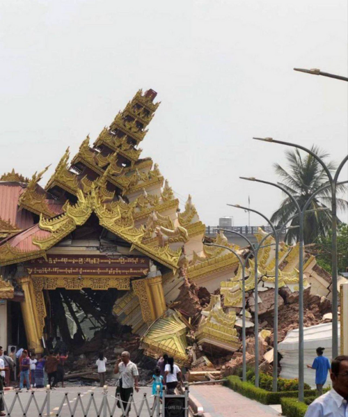 Thương vong lớn do động đất ở Myanmar