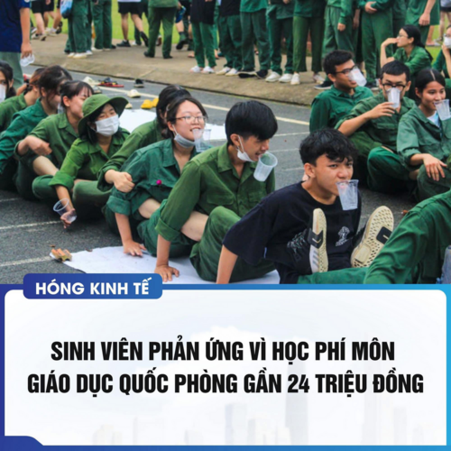 Đi học quân sự có nhất thiết tốn tiền đến thế không?