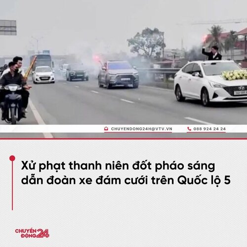 Mấy cả ý nghĩa ngày vui chỉ vì bị phạt vì đốt pháo sáng: