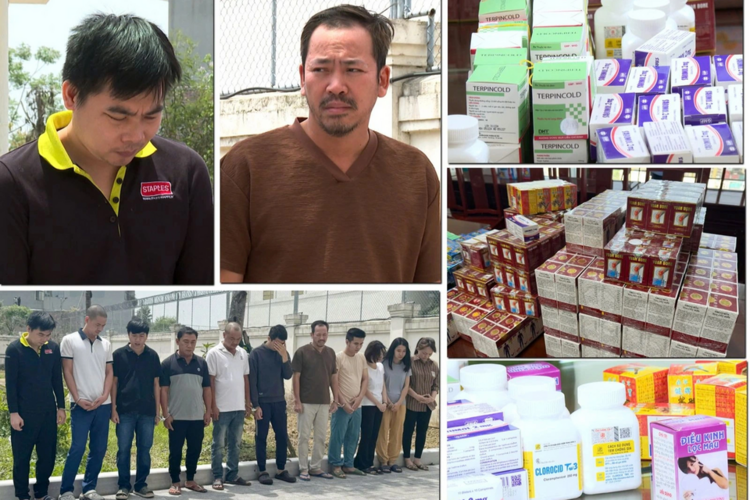 Sốc trước số tiền thu lợi của nhóm đối tượng làm thuốc giả: Con số lên tới tiền tỷ