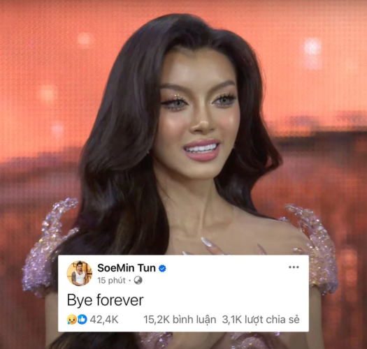 Kịch tính Miss Grand: Thae Su Nyein người Myanmar gỡ vương miện Á hậu 2 , bỏ về sau đêm chung kết