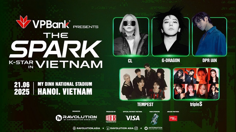 Đại nhạc hội VPBank K-Star Spark 2025 - sự trở lại Việt Nam của một siêu thần tượng Kpop sau 12 năm
