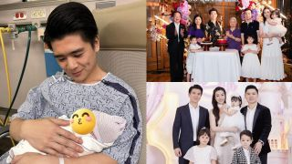 Con trai cả của bầu Hiển đón em bé thứ 3, dân mạng xôn xao vì danh tính người sinh con cho vị thiếu gia "bố đơn thân"
