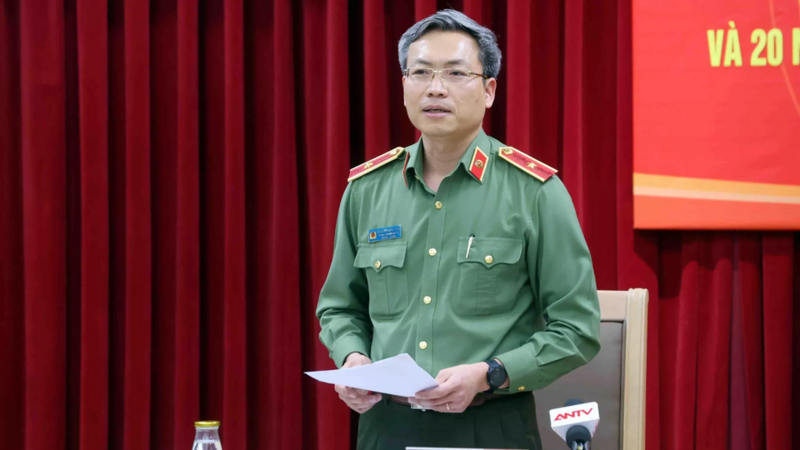 Thông tin về Người phát ngôn Bộ Công an mới thay Thiếu tướng Hoàng Anh Tuyên