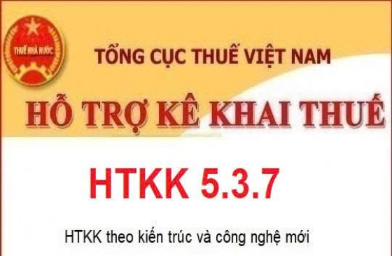 HTKK 5.3.7 kết xuất tờ khai không tương thích iTaxViewer