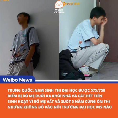 Sau kì thi Đại học, nam sinh bị bố mẹ đuổi ra khỏi nhà, cắt tiền sinh hoạt vì không đỗ nổi trường trọng điểm