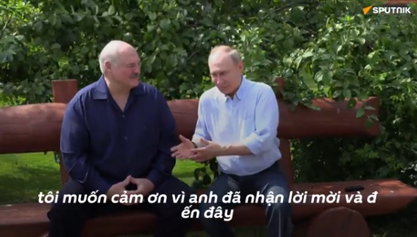 Full video Tổng thống Putin trả lời các câu hỏi của Tổng thống Lukashenko