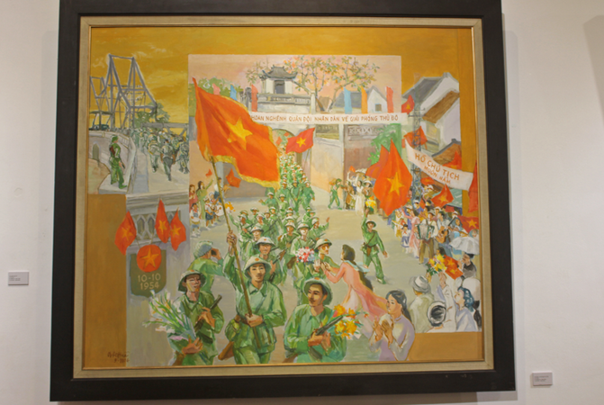 Hà Nội đẹp như thế nào? Chiêm ngưỡng vẻ đẹp Hà Nội qua tranh cố họa sĩ Đỗ Hữu Huề