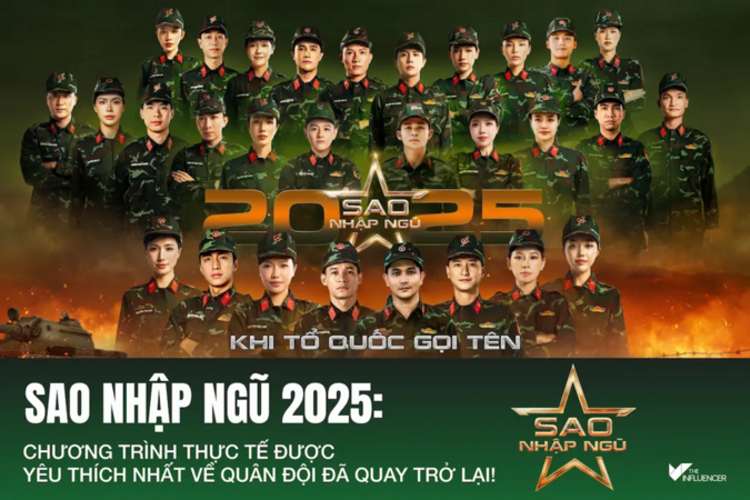 Chương trình thực tế được yêu thích nhất về Quân đội trở lại với dàn nghệ sĩ đông đảo và thử thách quân đội đặc sắc