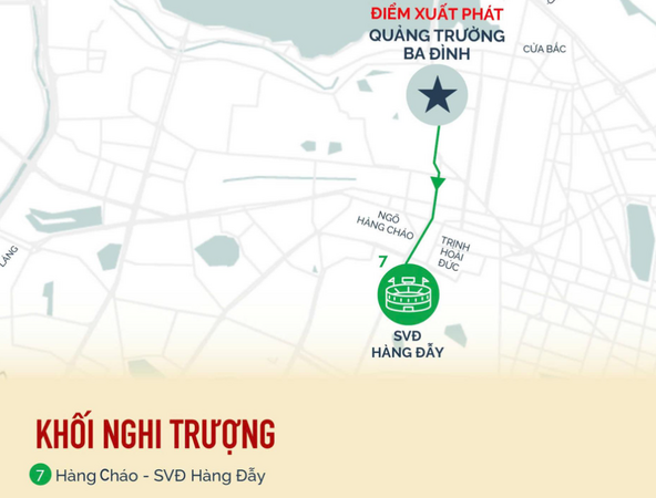 🛑 Các tuyến phố đoàn diễu binh, diễu hành dự kiến đi qua sáng 2/9/2025