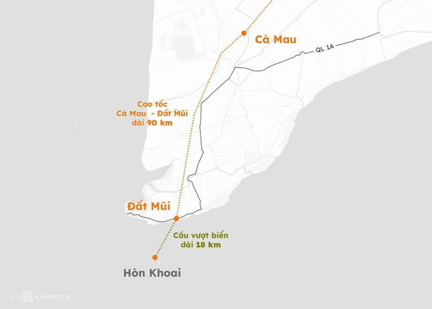Cho ai thắc mắc xây cầu ra Hòn Khoai để làm gì?