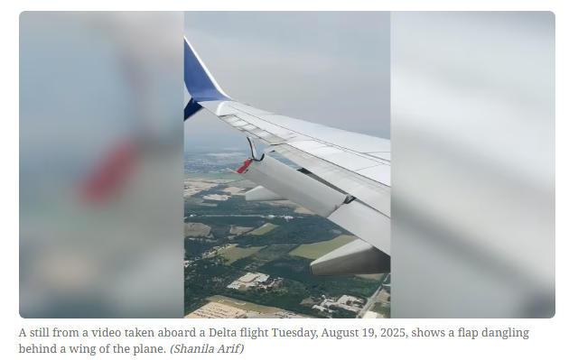 Hành khách kinh hoàng khi một phần cánh máy bay Boeing 737 rơi ra giữa chuyến bay (xảy ra ở Mỹ)