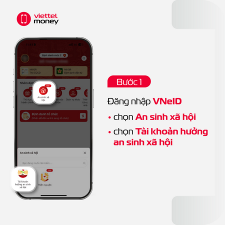 Cách liên kết số điện thoại Viettel với tài khoản an sinh xã hội VNeID để nhận quà 2/9
