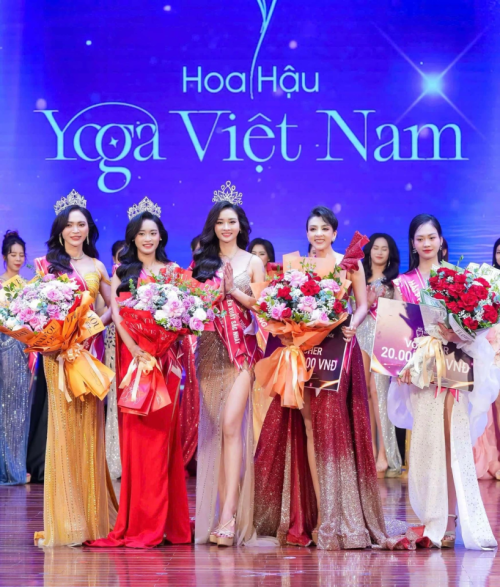 Lại thêm một hoa hậu: Nguyễn Thị Huyền đăng quang Hoa hậu Yoga Việt Nam 2024