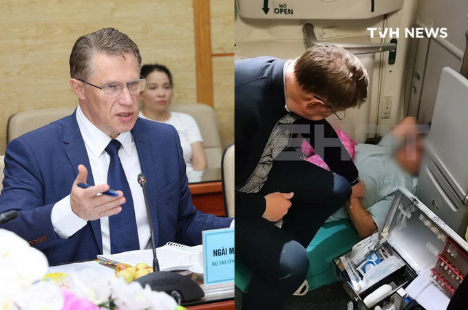 Bất ngờ danh tính người đàn ông Nga cấp cứu cho hành khách trên chuyến bay tới Việt Nam