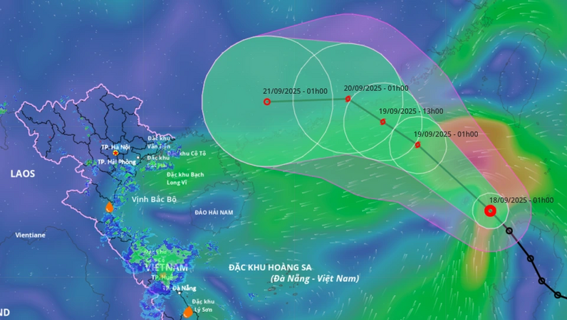 Áp thấp nhiệt đới có thể mạnh lên thành bão, dự báo thời tiết Hà Nội thế nào?