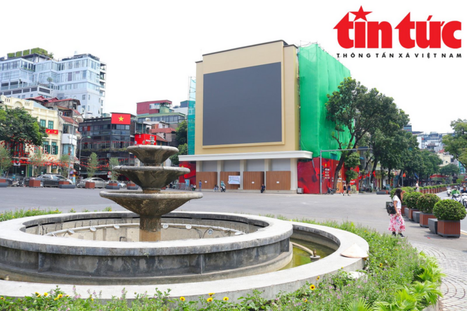 Báo của TTXVN chê Quảng trường Đông Kinh Nghĩa Thục "thiếu điểm nhấn"