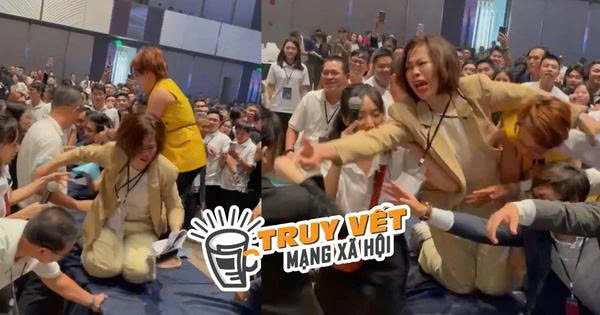 Người phụ nữ áo vàng trong clip "cướp" phiếu đặt cọc căn hộ là ai? Có thật hay chiêu trò pr?