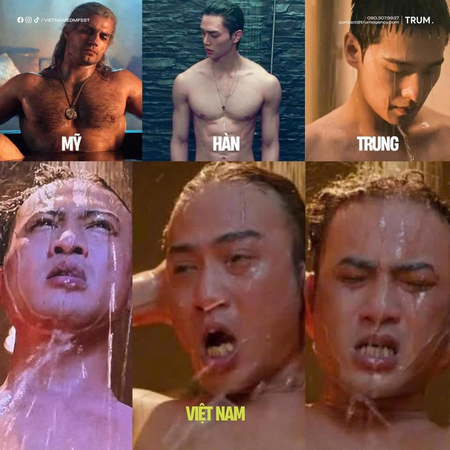 Chết cười với tranh cãi về cảnh tắm của Doãn Quốc Đam trên phim truyền hình