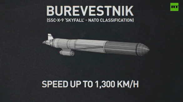Putin tiết lộ chi tiết về động cơ hạt nhân của tên lửa Burevestnik