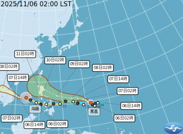 Siêu bão “quái vật” Phượng Hoàng hình thành, cảnh báo bão mạnh ngay sau Kalmaegi