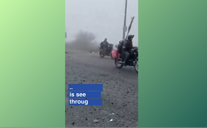 Video: Binh sĩ Nga phóng xe máy, rầm rộ tiến vào Pokrovsk