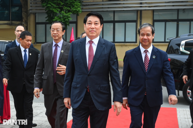 Chủ tịch nước Lương Cường dự Lễ kỷ niệm 20/11 tại Đại học Sư phạm Hà Nội