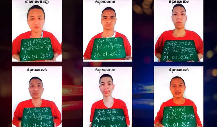 Campuchia công bố ảnh 5 tên tội phạm người Việt trốn thoát trong vụ vượt ngục có vũ trang ở Svay Rieng