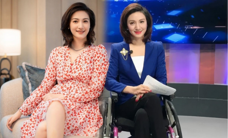 MC xinh đẹp bị căn bệnh tủy sống hiếm gặp, trở thành người dẫn chương trình trên xe lăn đầu tiên