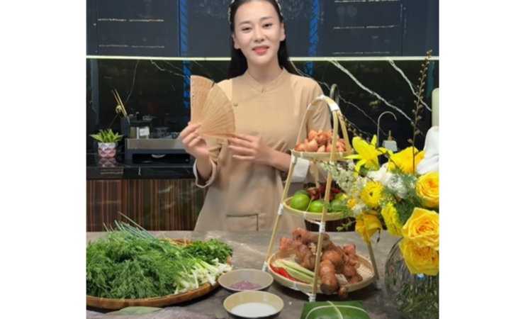 Vlog nấu ăn mới của Phương Oanh được chú ý
