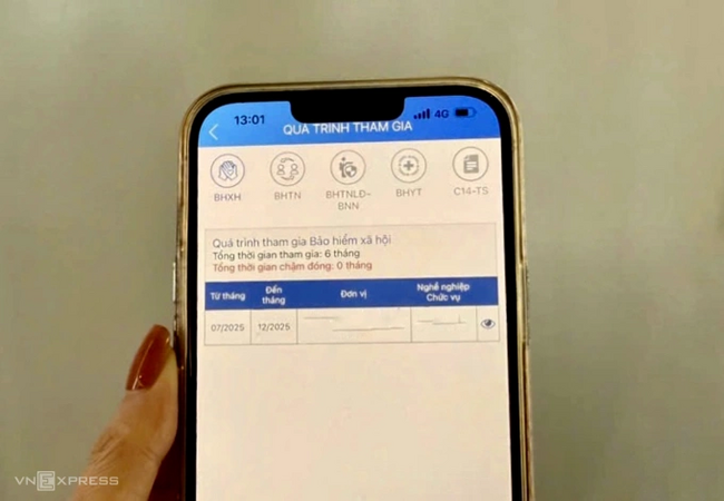 VssID bị giảm thời gian đóng bảo hiểm xã hội, nguyên nhân do đâu? cách khắc phục?