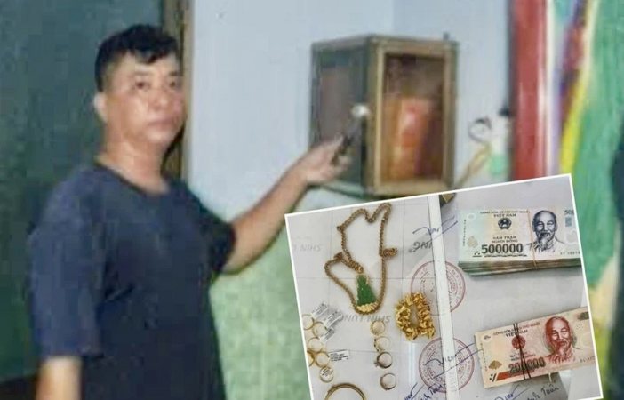 Con rể đột nhập nhà mẹ vợ trộm sạch tài sản cất giấu