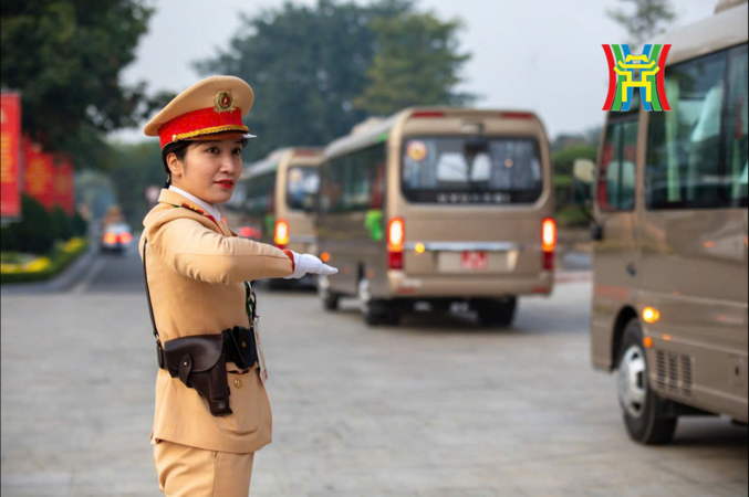 CAHN diễn tập phương án dẫn đoàn phục vụ Đại hội XIV