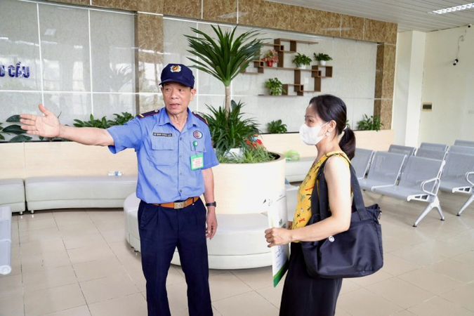 Chú bảo vệ đặc biệt của Bệnh viện K Tân Triều