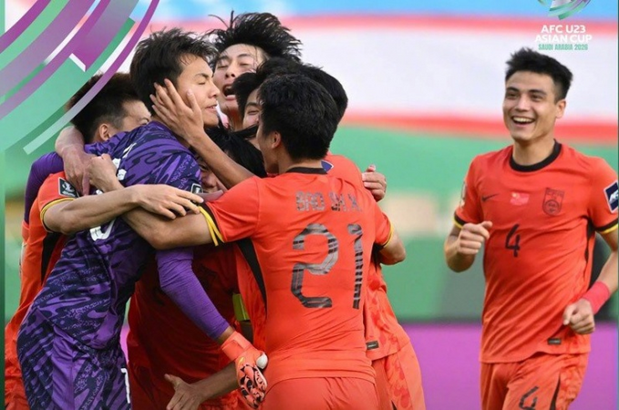 Truyền thông Trung Quốc ví thủ môn đội nhà là 'Vạn Lý Trường Thành di động', tin vào vận may trước U23 Việt Nam