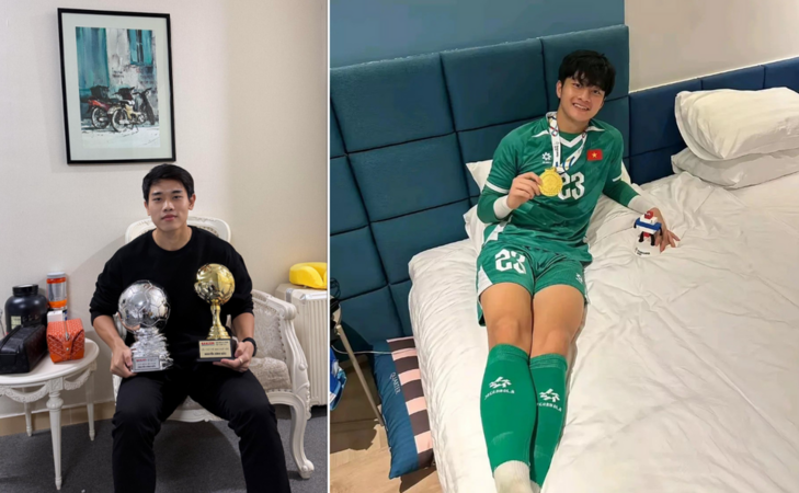 2 cô gái xinh đẹp bất ngờ nổi tiếng vì Đình Bắc - Văn Bình của U23 Việt Nam