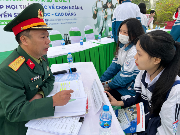 Thông tin  mới nhất tuyển sinh các trường thuộc khối quân sự!