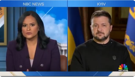 Tổng thống Zelensky: Chúng tôi chiến đấu vì chúng tôi không đầu hàng Putin