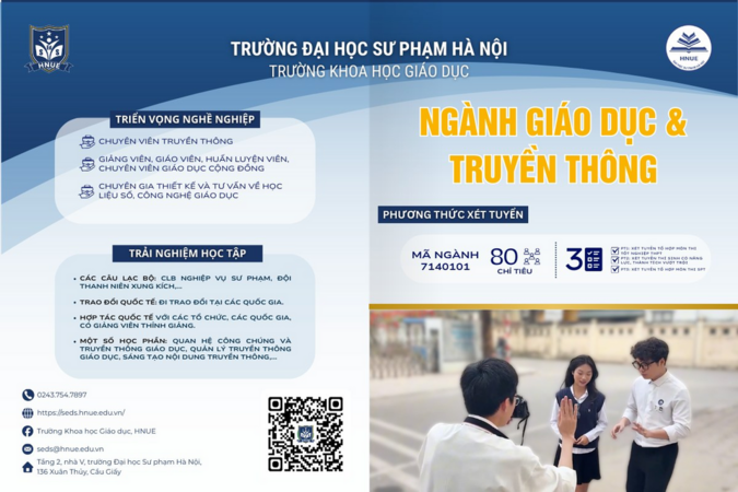 NÓNG! Trường Đại học Sư phạm Hà Nội mở 8 ngành học mới năm 2026