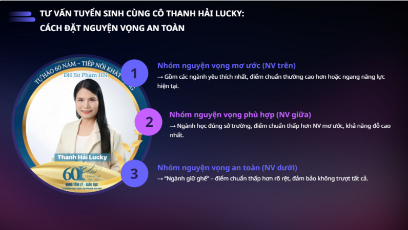 Chiến lược đặt nguyện vọng thi đại học – Khi con muốn “trèo cao”, mẹ sợ “ngã đau”